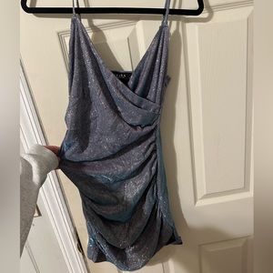 Akira Mini Sparkly Body-con Dress